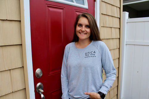 Women's Utica Activewear Pullover in Gray