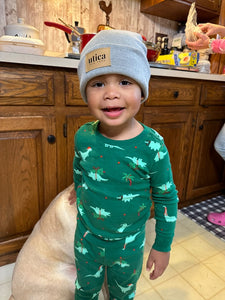 Kids Gray Utica Beanie