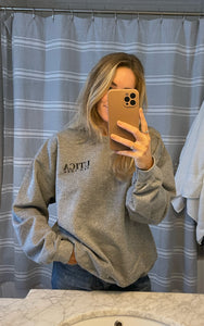 Unisex Utica Gray Crewneck