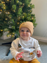 Load image into Gallery viewer, Infant and Kids Tan Beanie