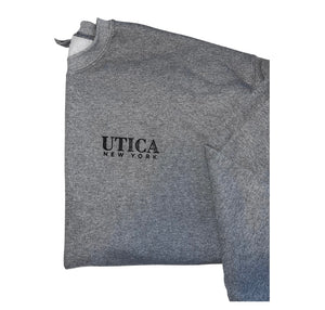 Unisex Utica Gray Crewneck